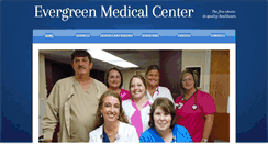 Desktop Screenshot of evergreenmedical.org