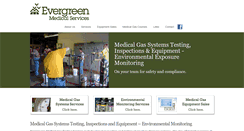 Desktop Screenshot of evergreenmedical.com