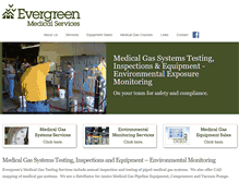 Tablet Screenshot of evergreenmedical.com